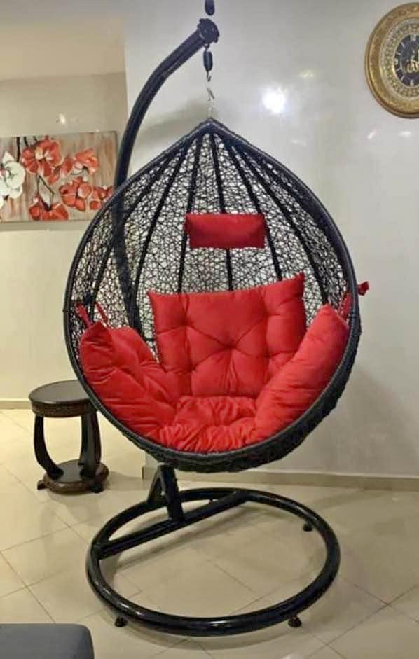 🍃 Le Luxe Rustique – Une Balançoire Qui Invite à l’Évasion